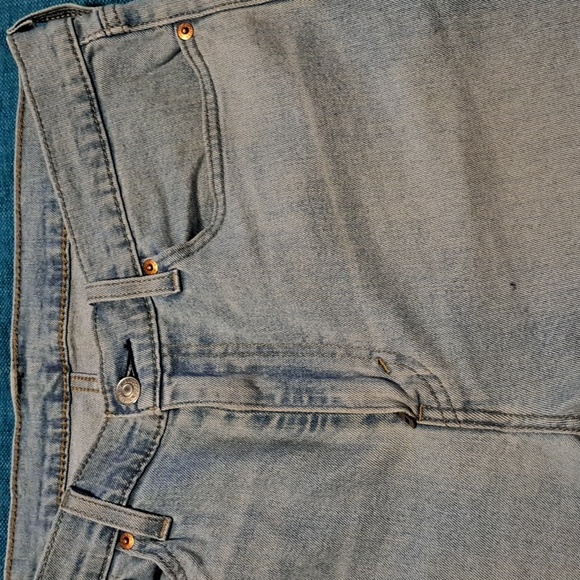 Men Levi's Blue Straight Jeans Classic Denim 510.  W34 L30 - Picture 5 of 5